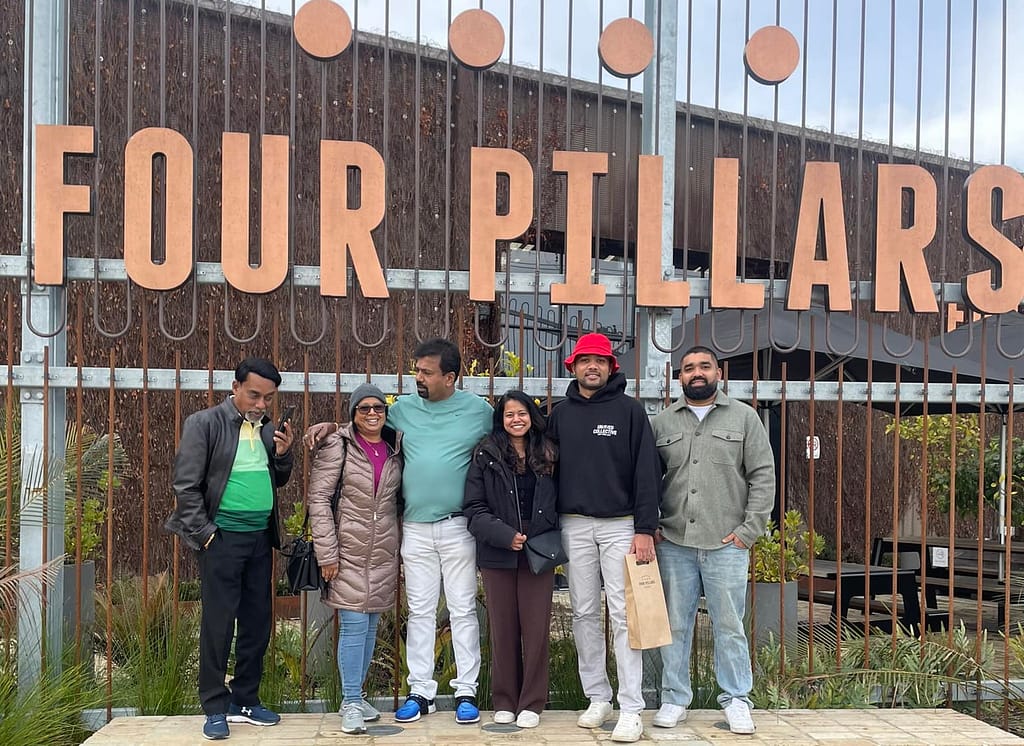 2024-06-24 Ranjith Rodrigo Is With Ajith Nishantha Ovitigala And Christie Arawwala At Four Pillars Distillery