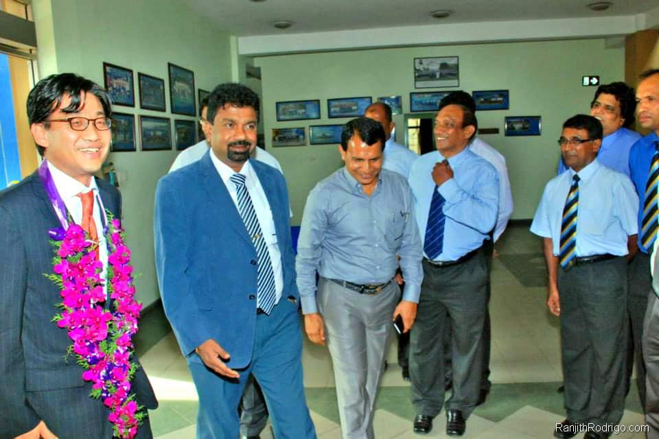 South Korean Ambassador His Excellency Jong Moon Choi Visit FFSLwith FFSL President Ranjith Rodrigo 20 Jan 2014
